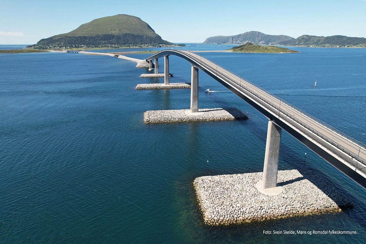 hrc-projecten - Nordøyvegen - foto van de Lepsøybrug
